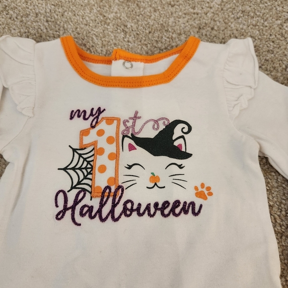 New with tags! Baby Girl's My 1st Halloween Outfit size 0-3M - Picture 4 of 5